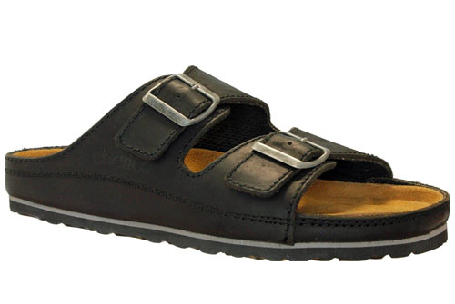 Charles Ergonomiska Biosandal Svart